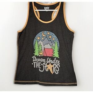 Lazy One Dream Under The Stars Night‎ Tank Top Pajama Sleepwear Womens M